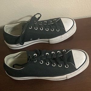 All Star Chuck Taylor Converse Ankle Lift Platform Black